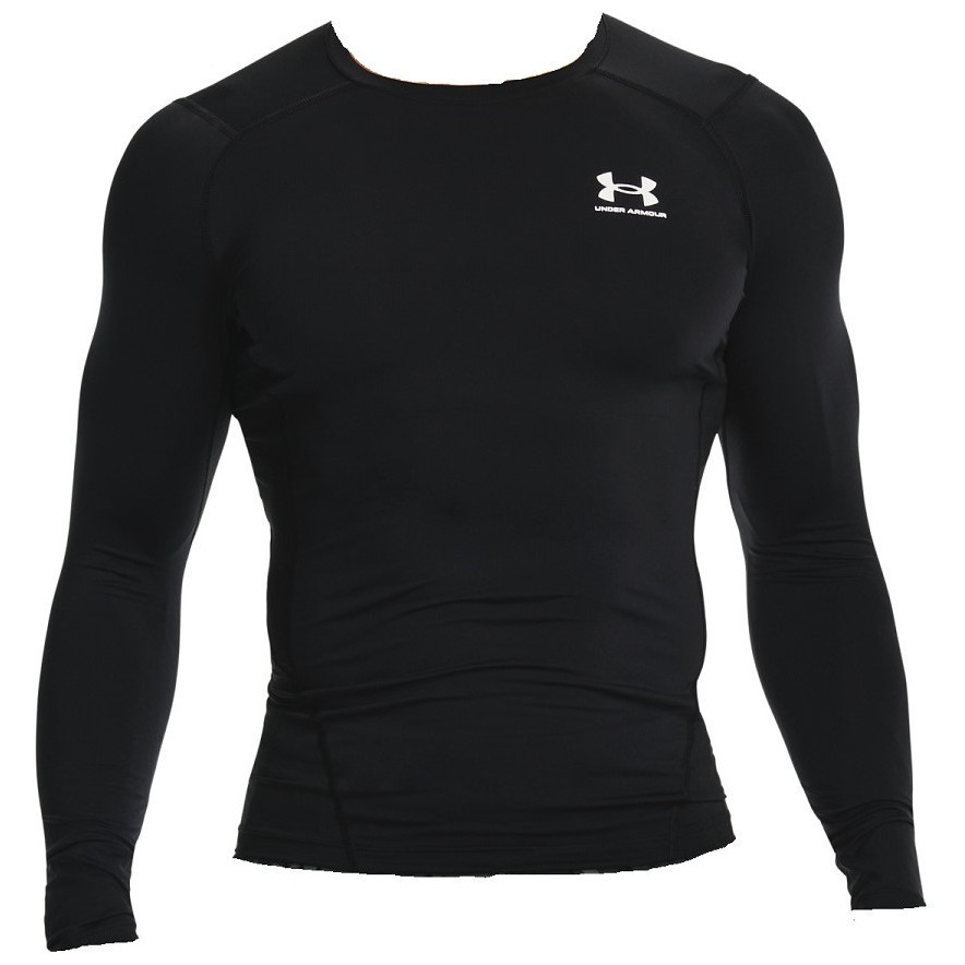 Pánské funkční triko Under Armour HG Armour Comp LS Velikost: L / Barva: černá