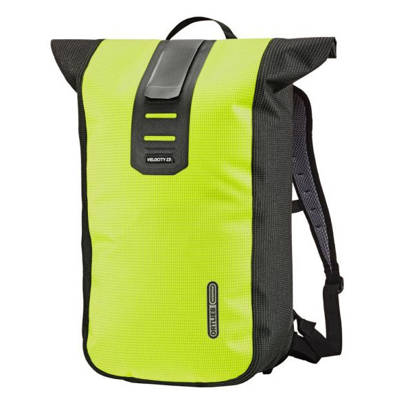 Nepromokavý rolovací batoh Ortlieb Velocity High-Vis Barva: černá/žlutá
