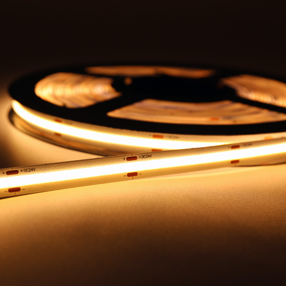 AZ-LED LED flexibilní COB pásek 24V 10W IP65 WW - teplá bílá