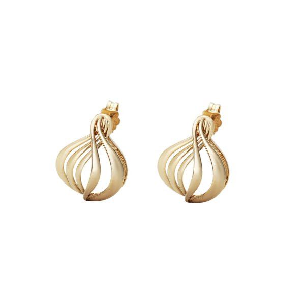 Náušnice bez kamenů 231-115-004673 3.10g