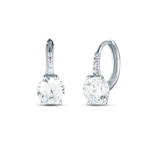 Náušnice se syntetickými kameny 336-185-000498 2.75g