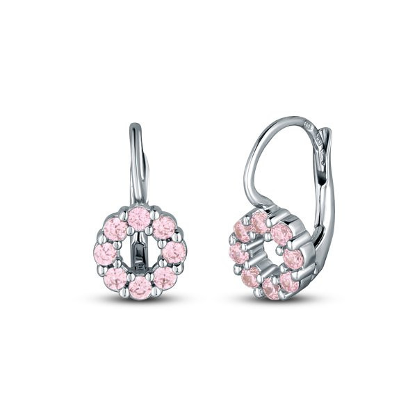 Náušnice se syntetickými kameny 336-277-004465 1.90g