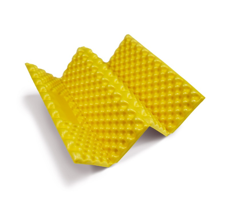 Warmpeace sedák pěnový yellow/alu 8591037086683