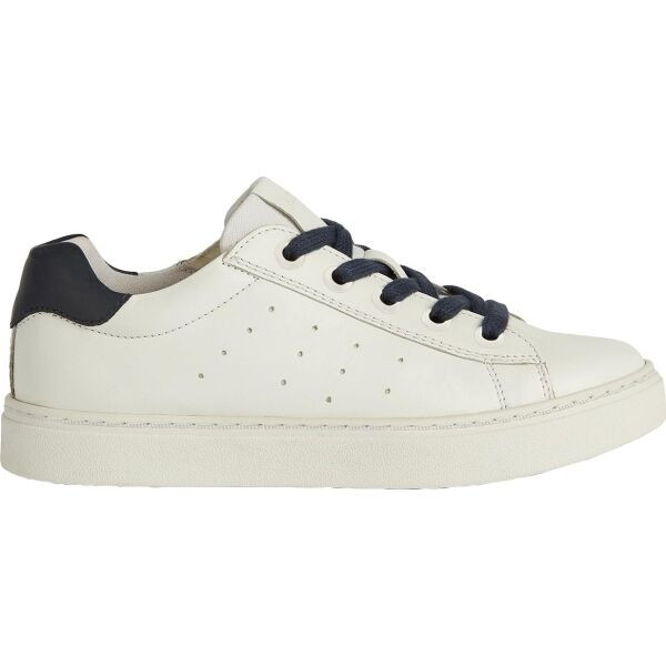 Geox J NASHIK Chlapecké volnočasové boty, bílá, velikost