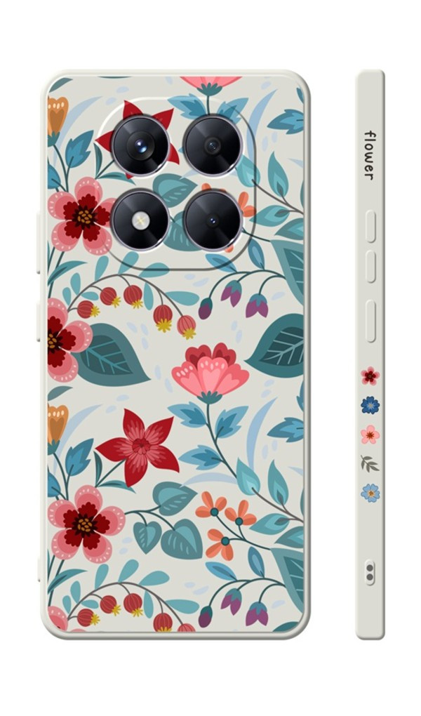 Kryt TopQ Design Xiaomi Redmi Note 14 Pro 5G Podzimní kvítí 136857