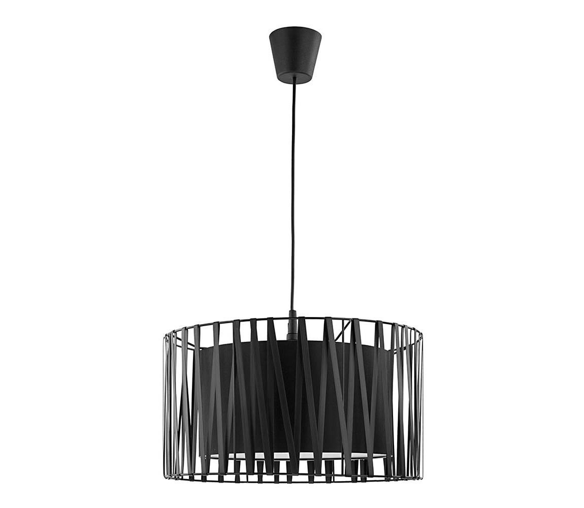 Lustr na lanku HARMONY BLACK 1xE27/60W/230V