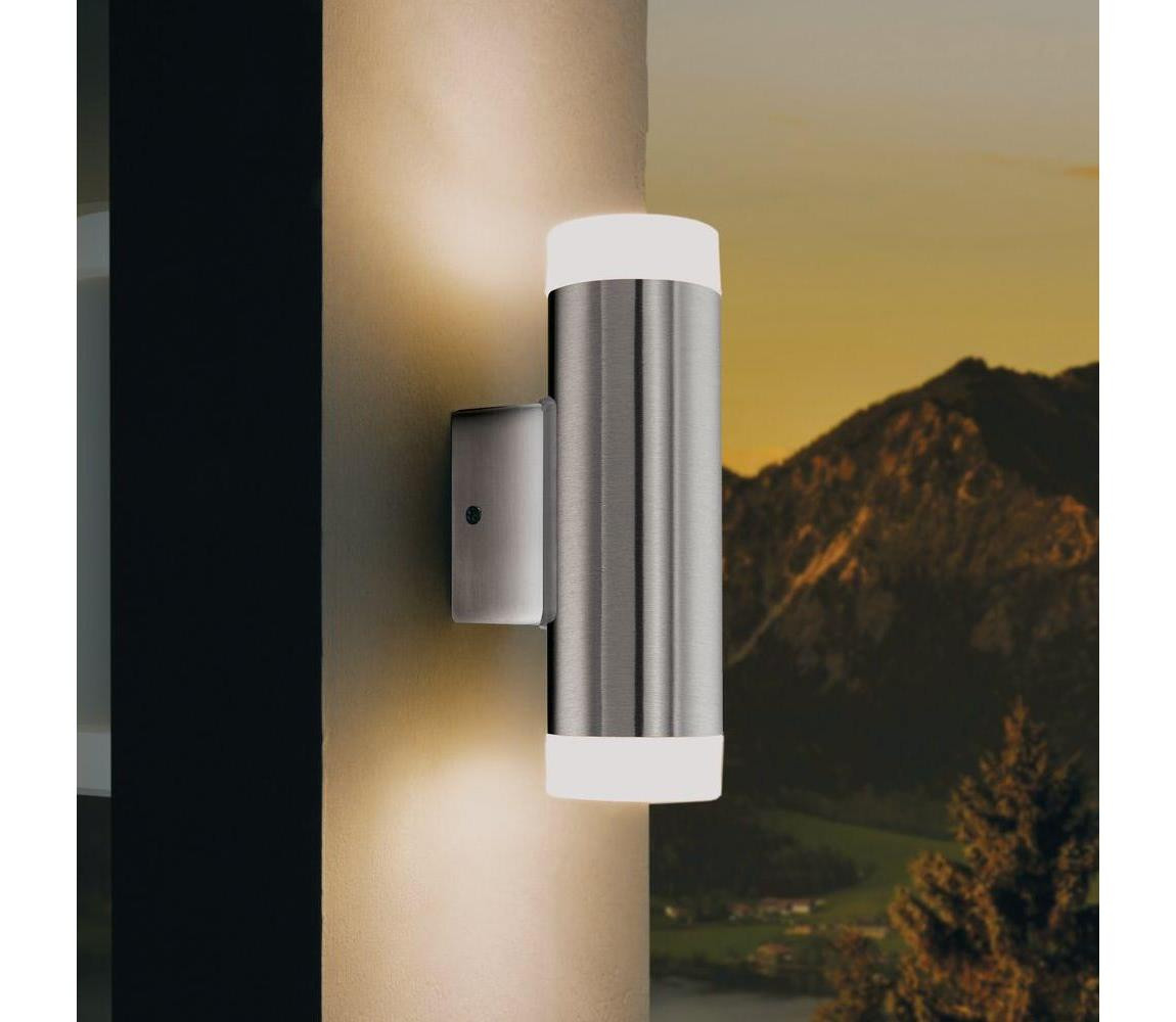 Eglo Eglo 92736 - Venkovní nástěnné svítidlo RIGA-LED GU10/2,5W/230V IP44