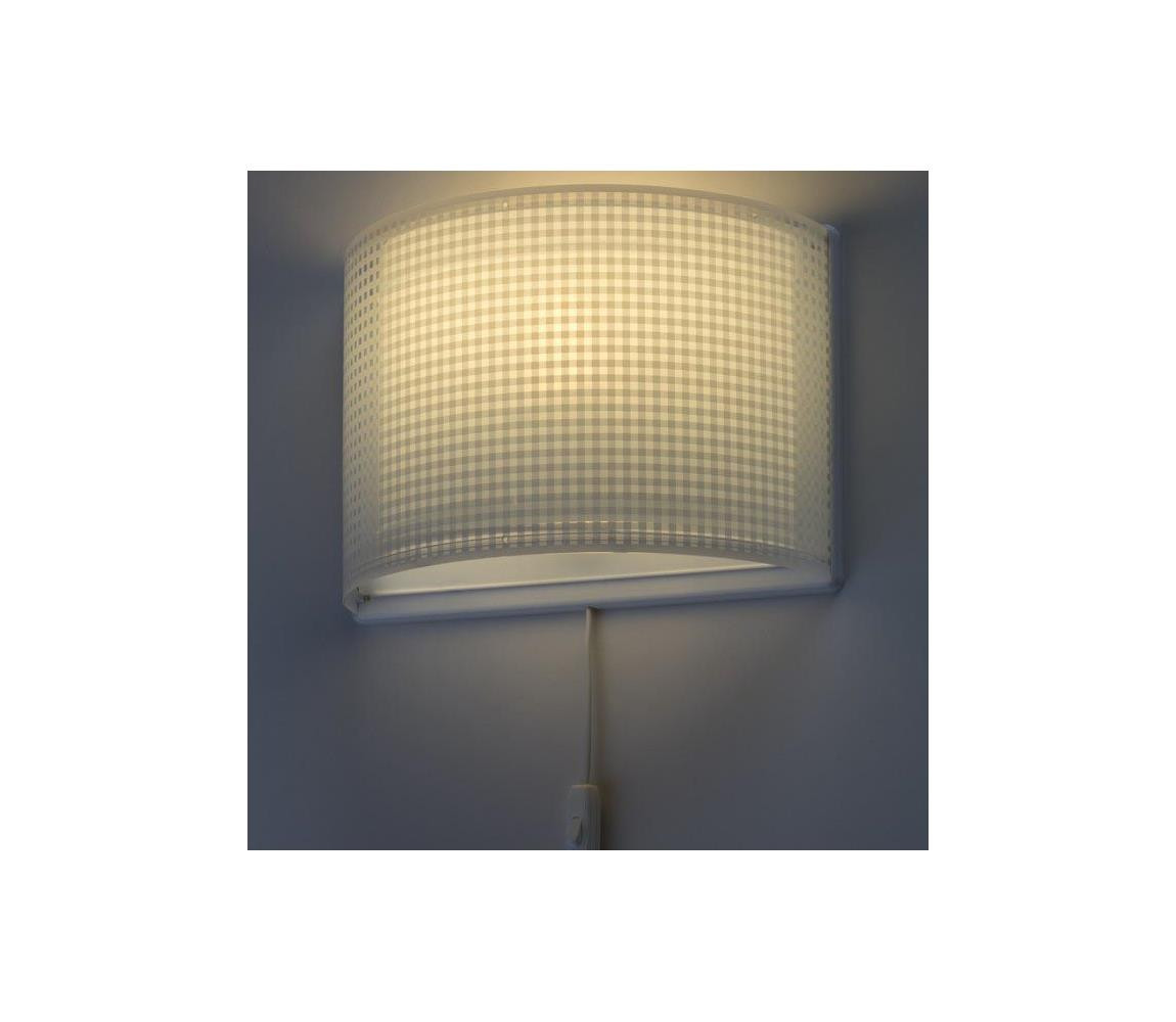 Dalber Dalber D-80228T - Dětské nástěnné svítidlo VICHY 1xE27/60W/230V