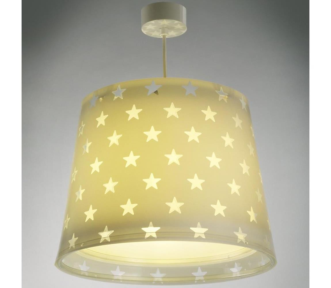 Dalber Dalber D-81212E - Dětský lustr STARS 1xE27/60W/230V