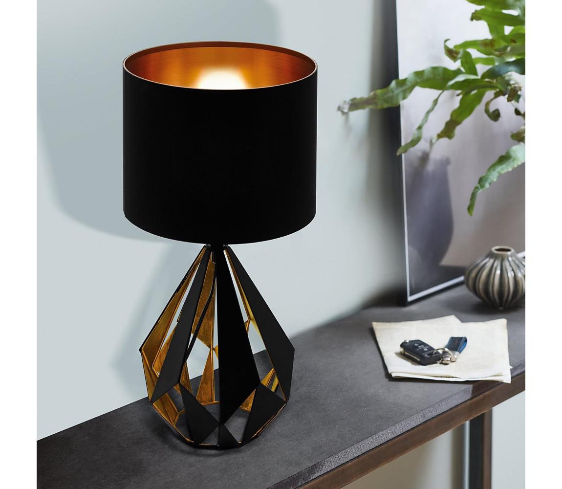 Eglo Eglo 43077 - Stolní lampa CARLTON 1xE27/60W/230V