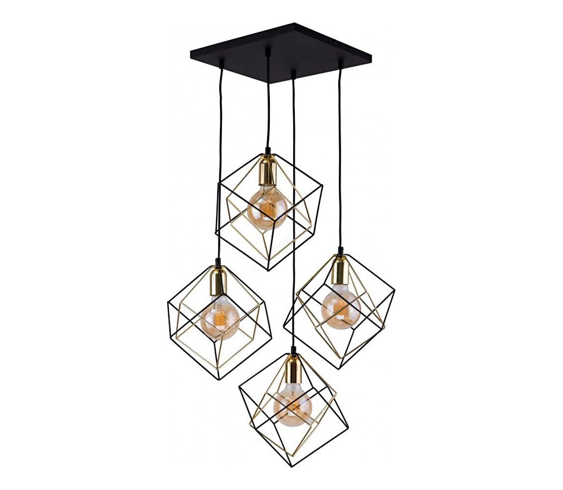 Lustr na lanku ALAMBRE 4xE27/60W/230V