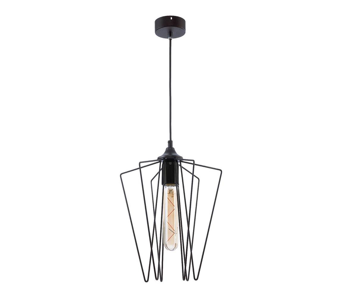 Jupiter Jupiter 1641 - Lustr na lanku SAO 1xE27/60W/230V černá