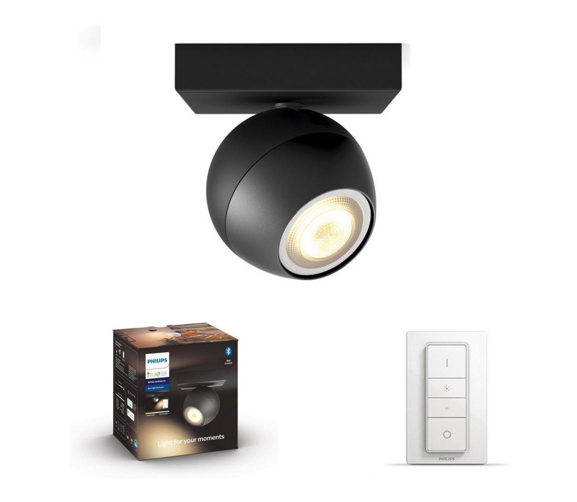 Philips Philips 50471/30/P6 - LED Stmívatelné bodové svítidlo Hue BUCKRAM 1xGU10/5W/230V