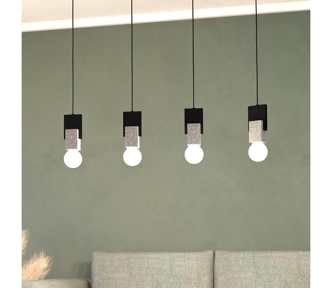 Eglo Eglo 99532 - Lustr na lanku LOBATIA 4xE27/40W/230V