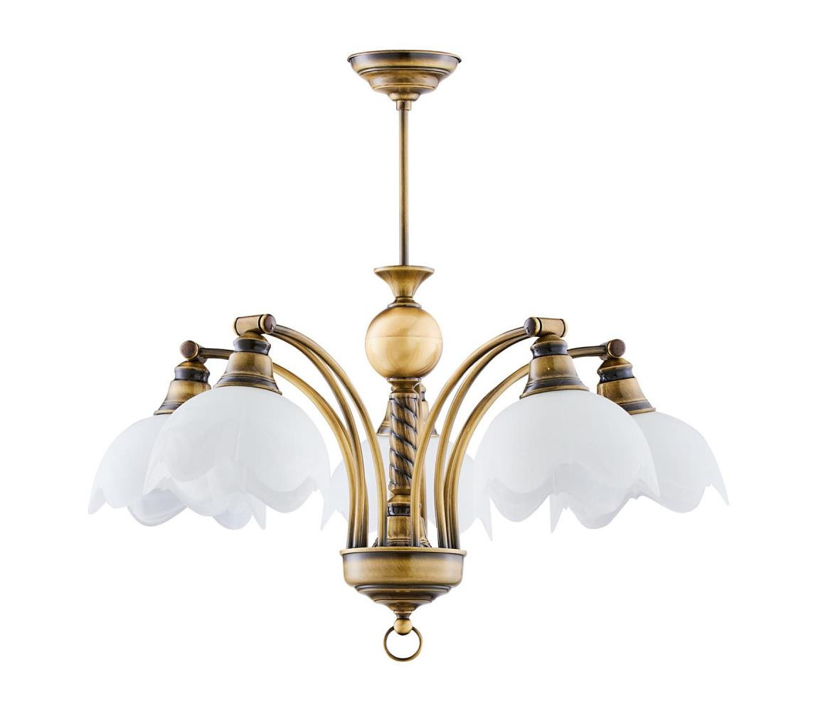 Jupiter Jupiter 5 - JR5 - Lustr na tyči JUPITER 5xE27/60W/230V