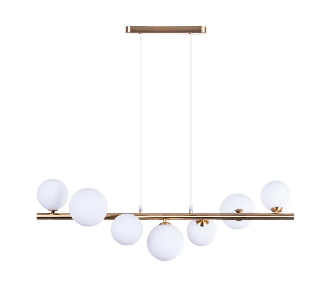 Azzardo Azzardo  - Lustr na lanku SYBILLA 7xG9/25W/230V zlatá