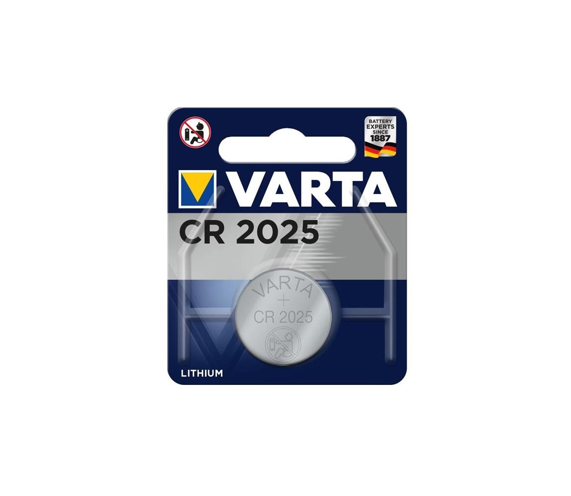 VARTA Varta 6025 - 1 ks Lithiová baterie CR2025 3V