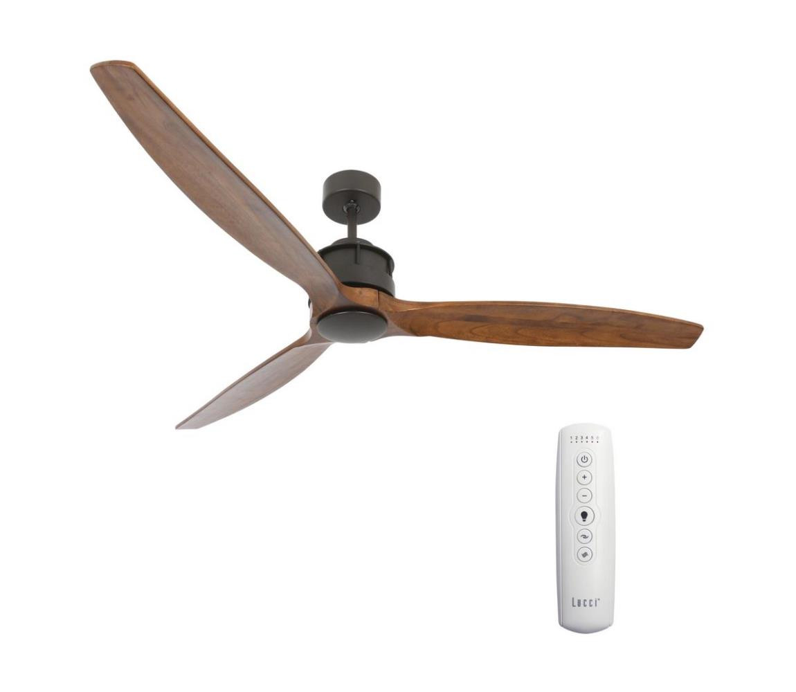 Lucci air Lucci air 210507 - Stropní látor AIRFUSION AKMANI pavlovnie/černá + DO