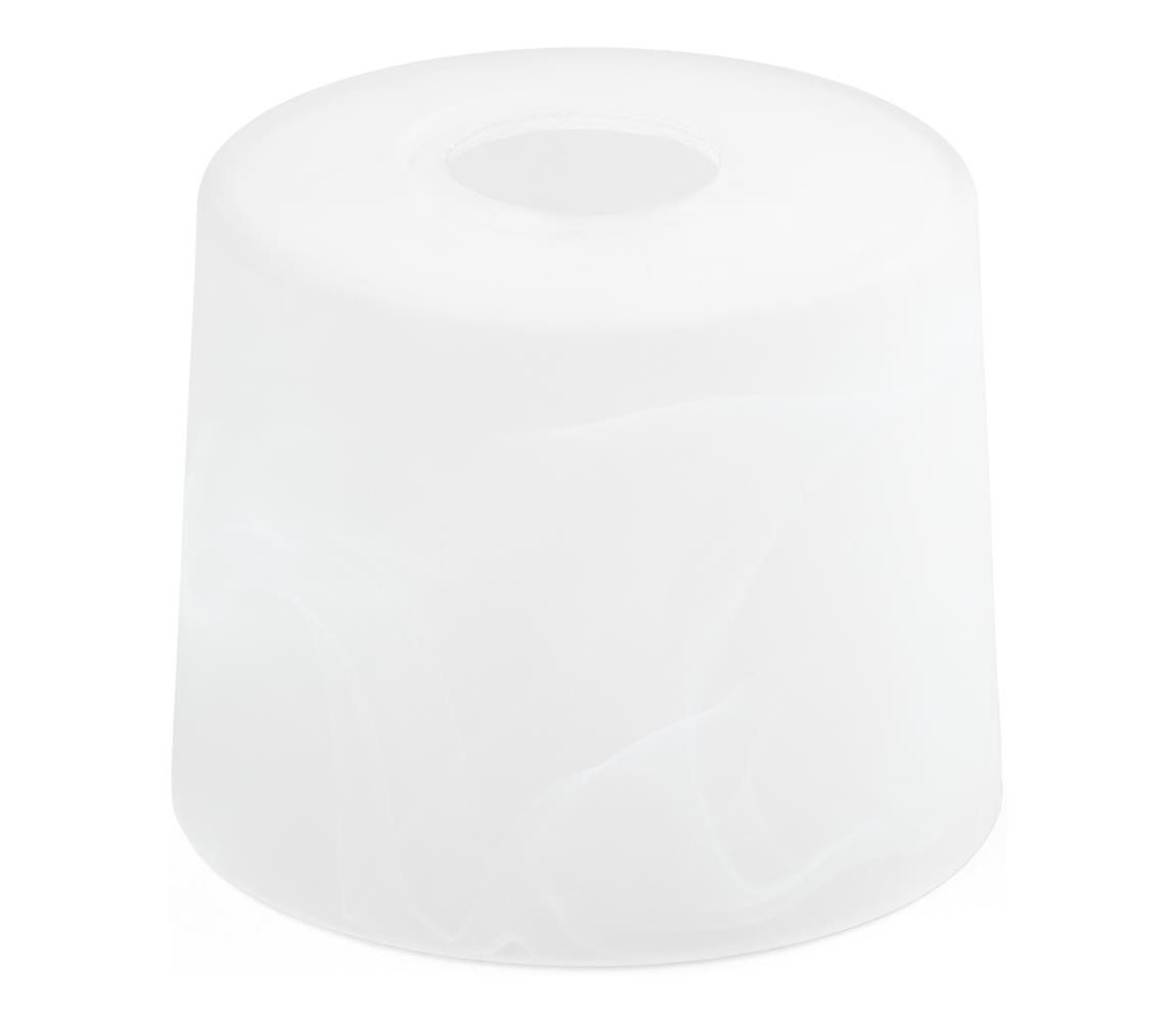 Náhradní sklo k lustru E27 pr. 13 cm bílá