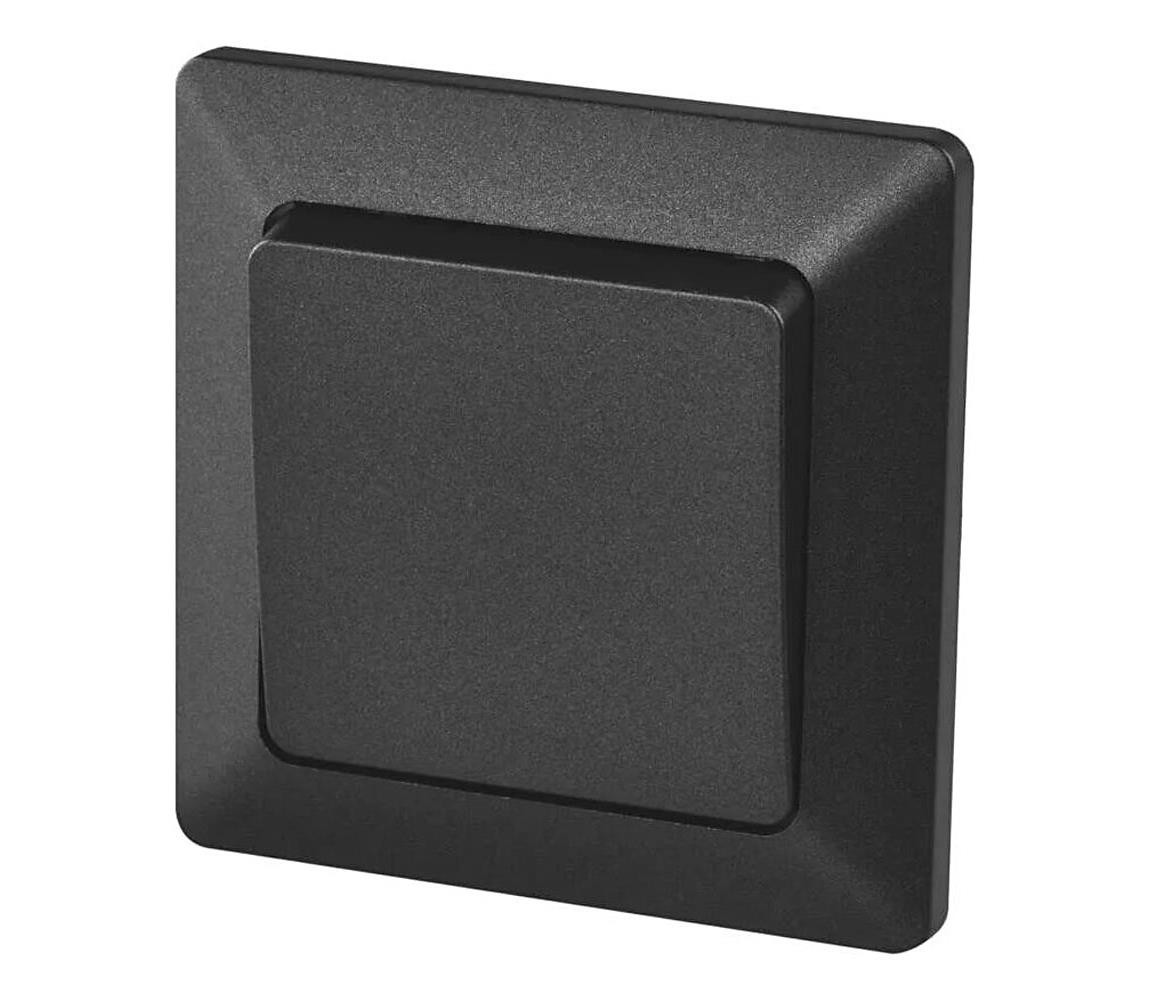 Spínač domovní zapínací 250V/10A antracit