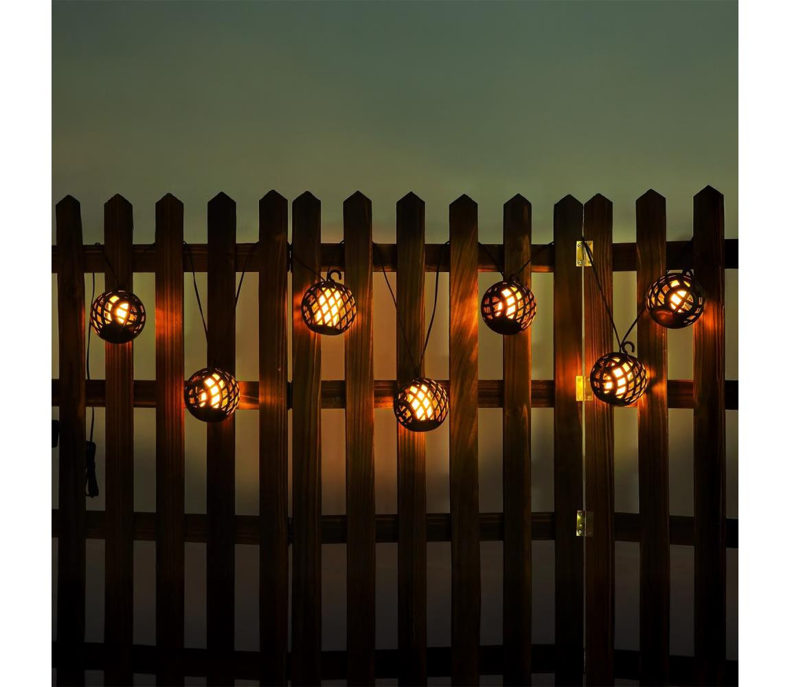 Globo Globo 33686-8 - LED Solární dekorační řetěz 98xLED/0,1W/3V IP44