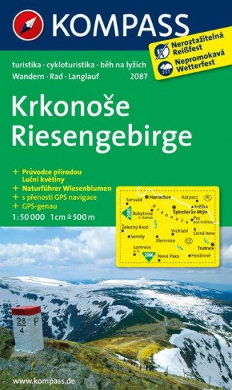 Krkonoše. Riesengebirge 1:50 000