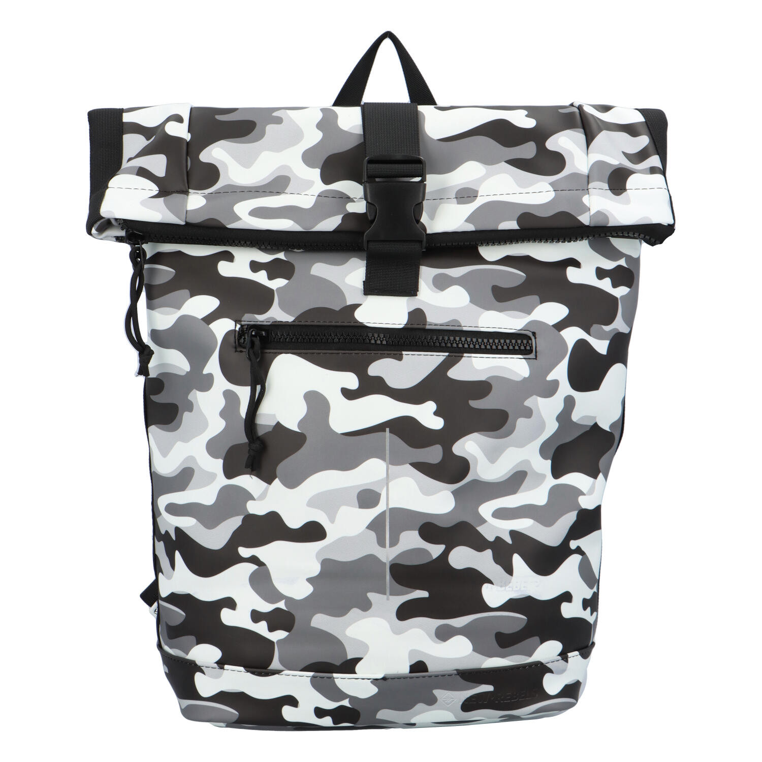 Kombinovaný cestovní batoh černo bílý - New Rebels Maskach černo/bílá