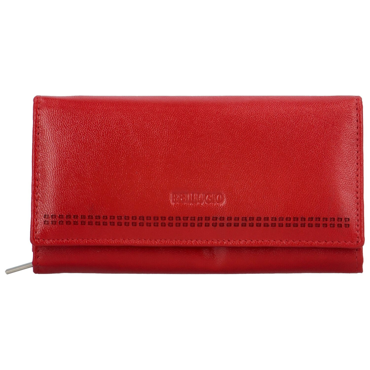 Dámská kožená peněženka červená - Bellugio Mutiara červená