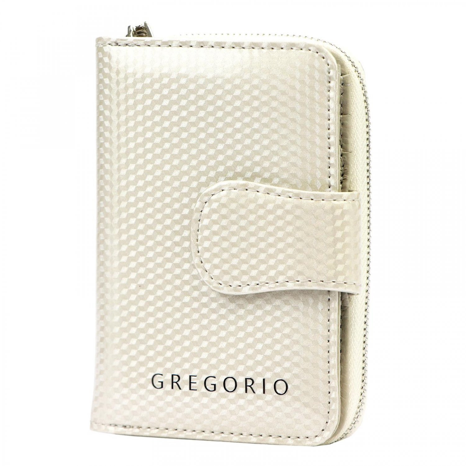 Dámská kožená peněženka krémová - Gregorio Yana krémová