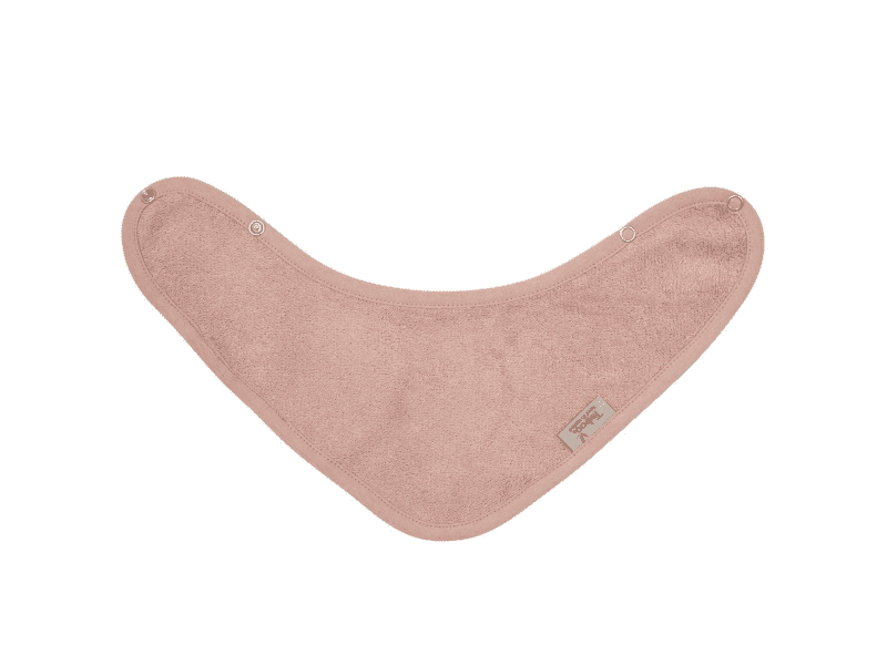 Timboo Bandana Bib 36 x 20 cm Misty Rose