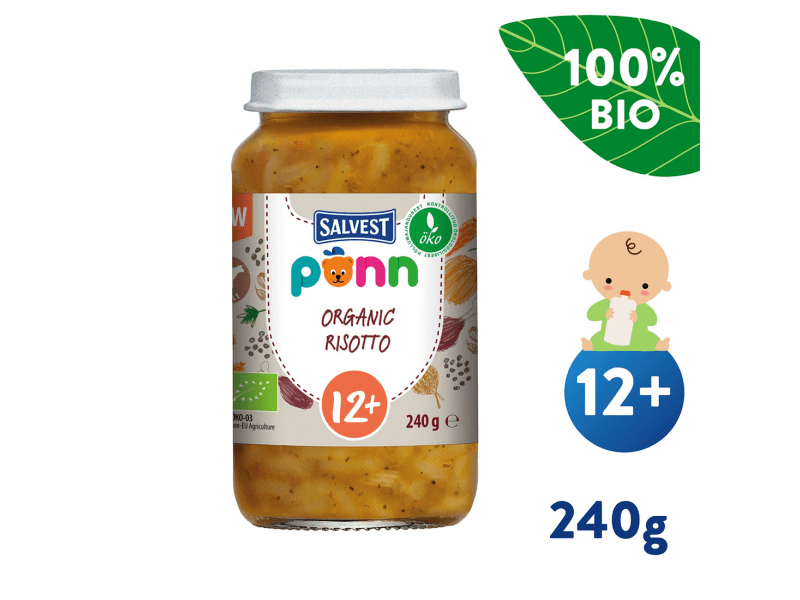 Salvest Ponn BIO Rizoto s hovězím masem (240 g) 12+ m