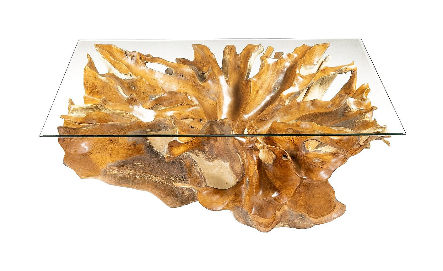 DEOKORK Teakový stolek BRANCH XXXI