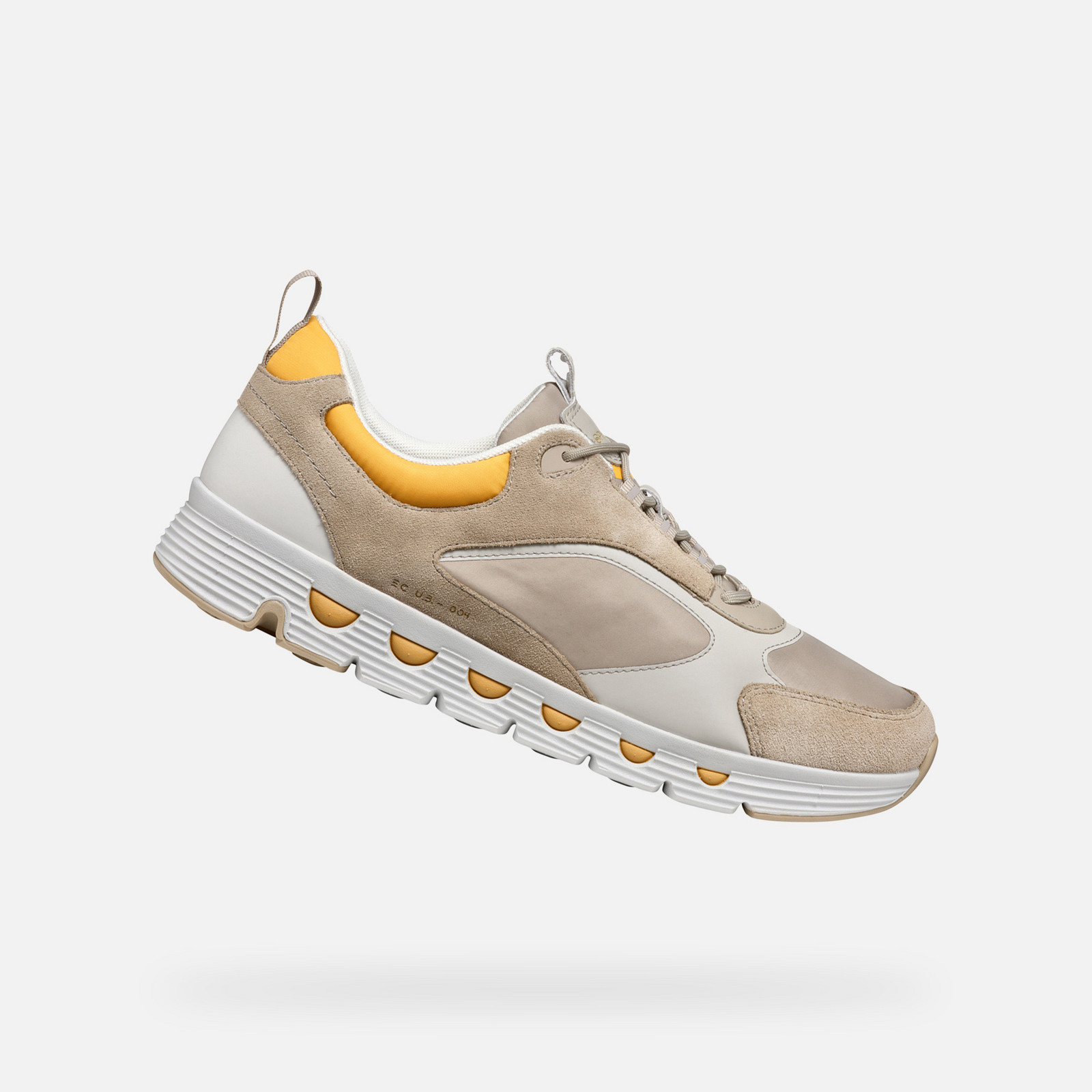 Béžové pánské tenisky Geox Spherica ECUB-4 - Pánské