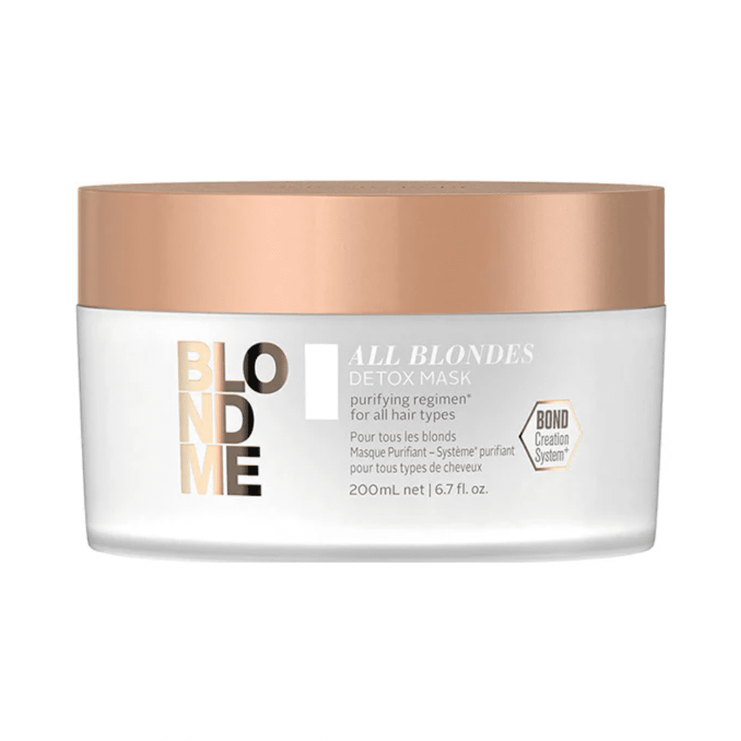 SCHWARZKOPF PROFESSIONAL PO Schwarzkopf Professional ALL BLONDES  Detox Mask 200ml DATUM VÝROBY