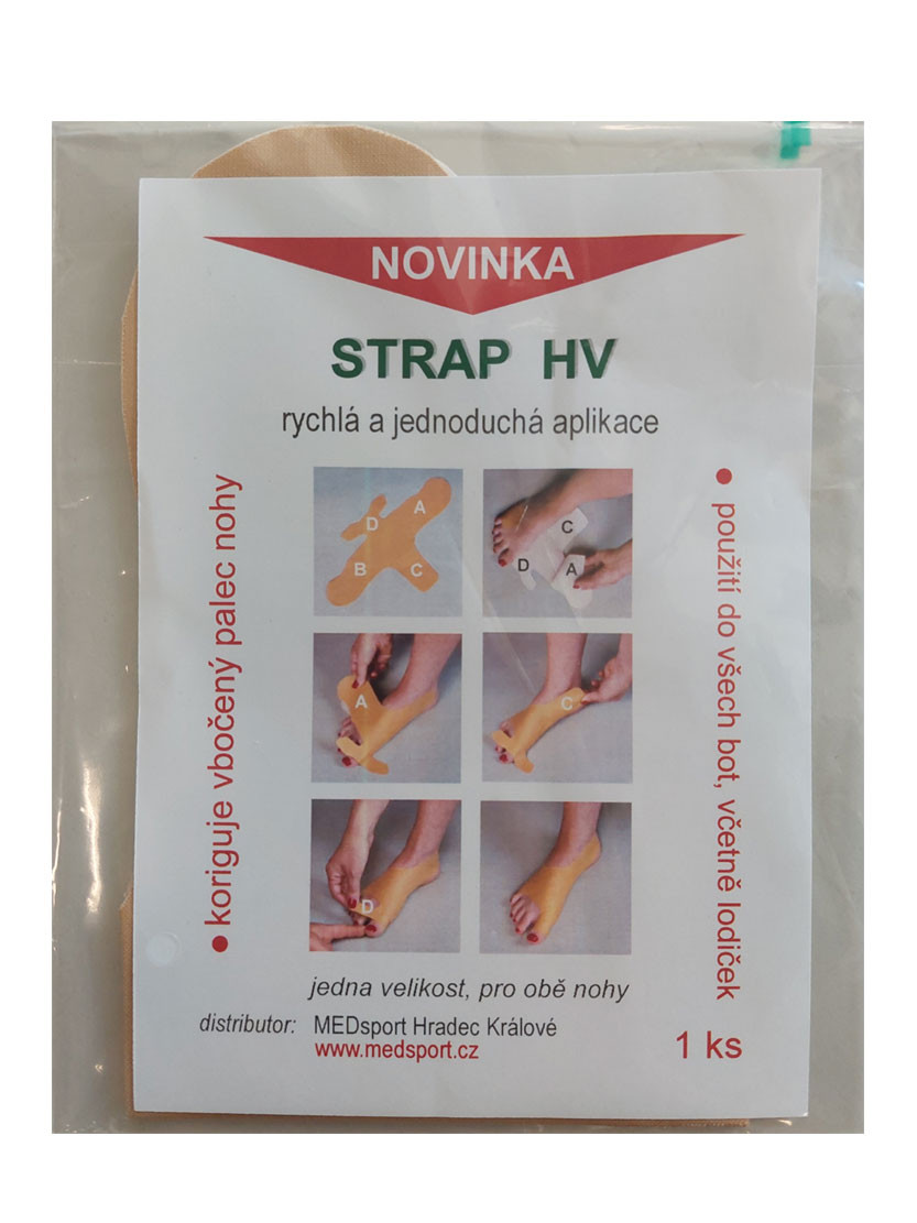 MEDsport Strap HV - nožní objímka na vbočený palec