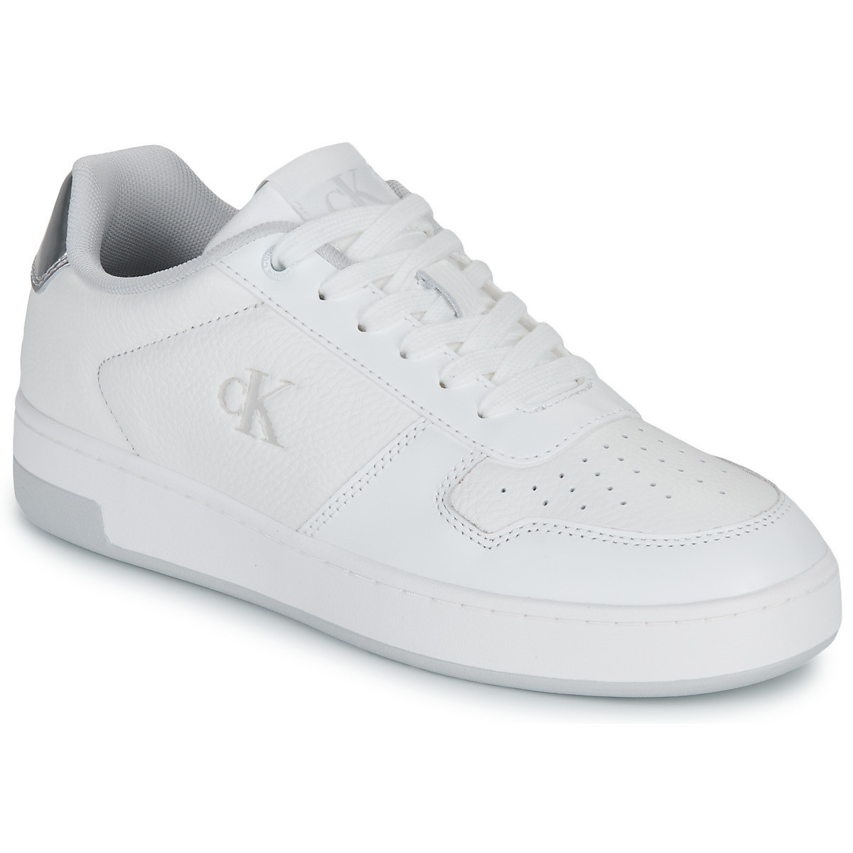 Calvin Klein Jeans  BASKET CUPSOLE LOW MG  Bílá