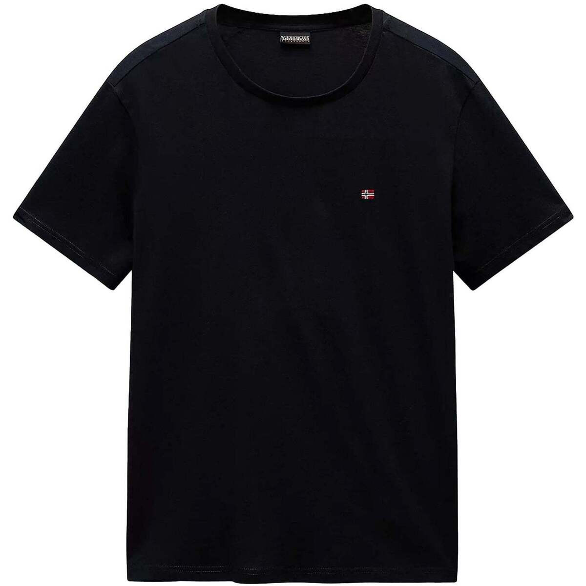 Napapijri  Salis Sum T-Shirt Black  Černá