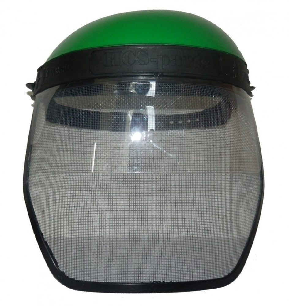 Ochranný štít KOMBI-plexi/síťka 6-935