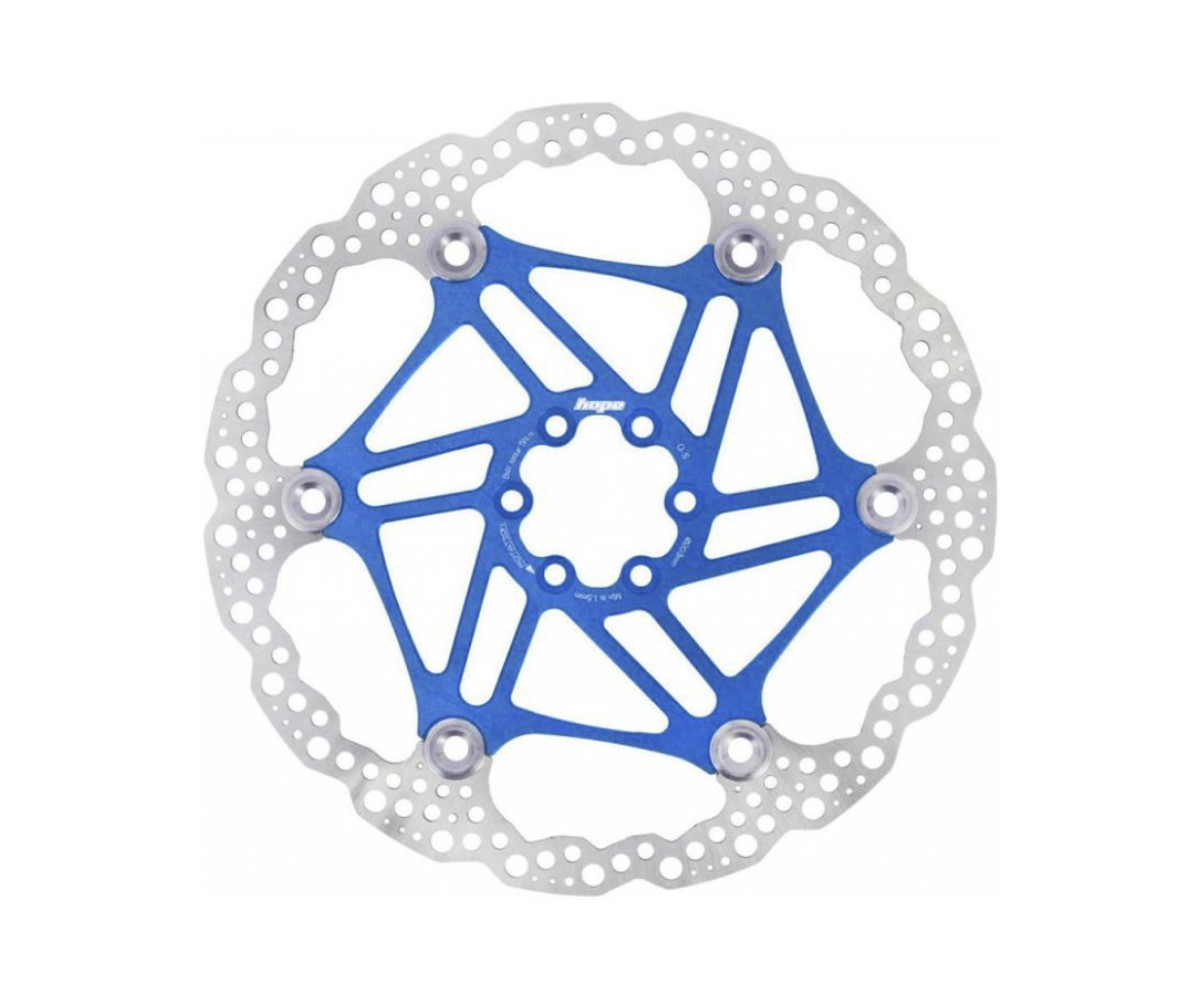 Brzdový kotouč Hope Vented Průměr: 203 mm, Barevná varianta: Modrá