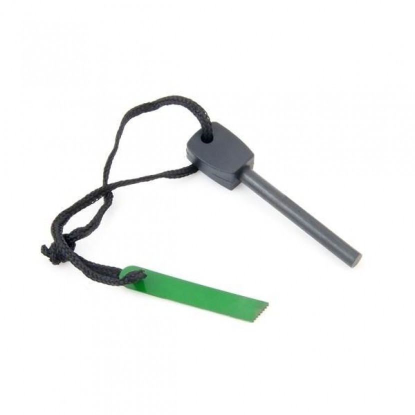 Hořčíkové křesadlo ATL 6,7 cm - černé