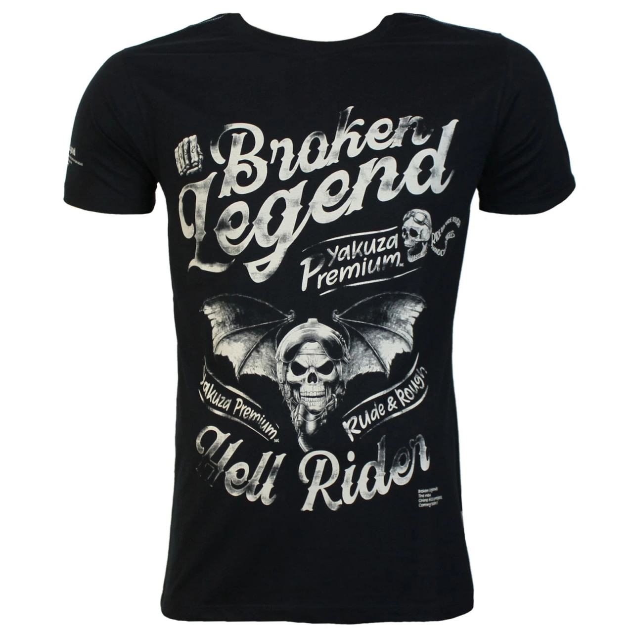 Triko Yakuza Premium Hell Rider - černé, 3XL