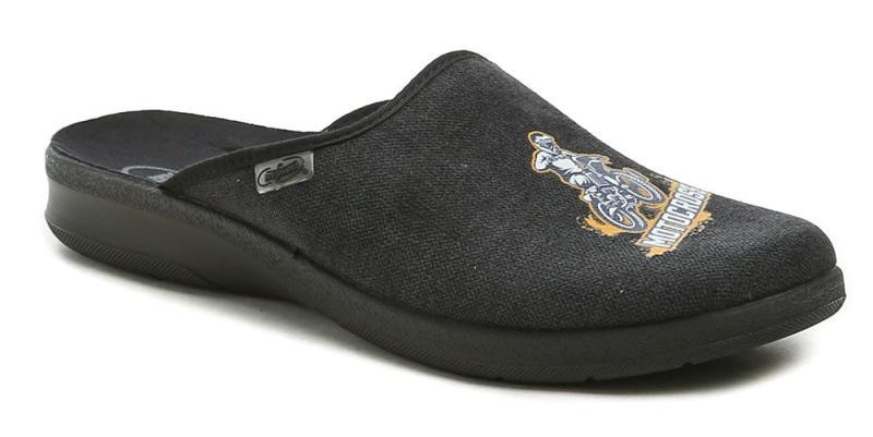Befado 548M041 černé pánské papuče