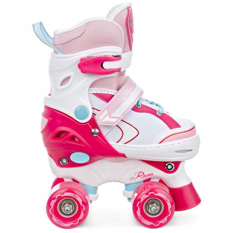 Raven Lia PINK Roller dětské kolečkové quad brusle