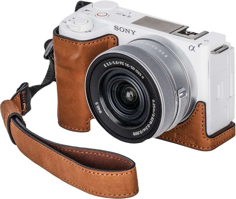 SmallRig 4889 Leather Case Kit pro Sony ZV-E10 II hnědý 4889