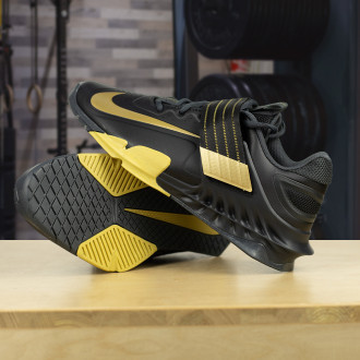 Nike Vzpěračské boty Savaleos - černo/zlaté CV5708-001