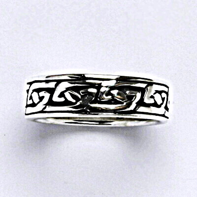 Stříbrný prsten s patinou, prsten ze stříbra,váha 5,05 g