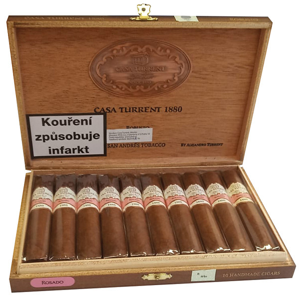 Casa Turrent 1880 Rosado Robusto 10/K