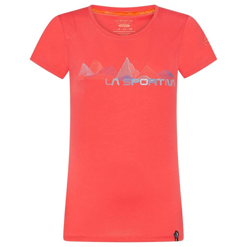 La Sportiva Dámské tričko La Sportiva Peaks Hibiscus