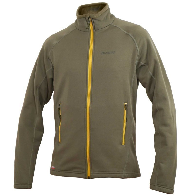 Warmpeace Pánská propínací bunda Warmpeace Phelps Olive night
