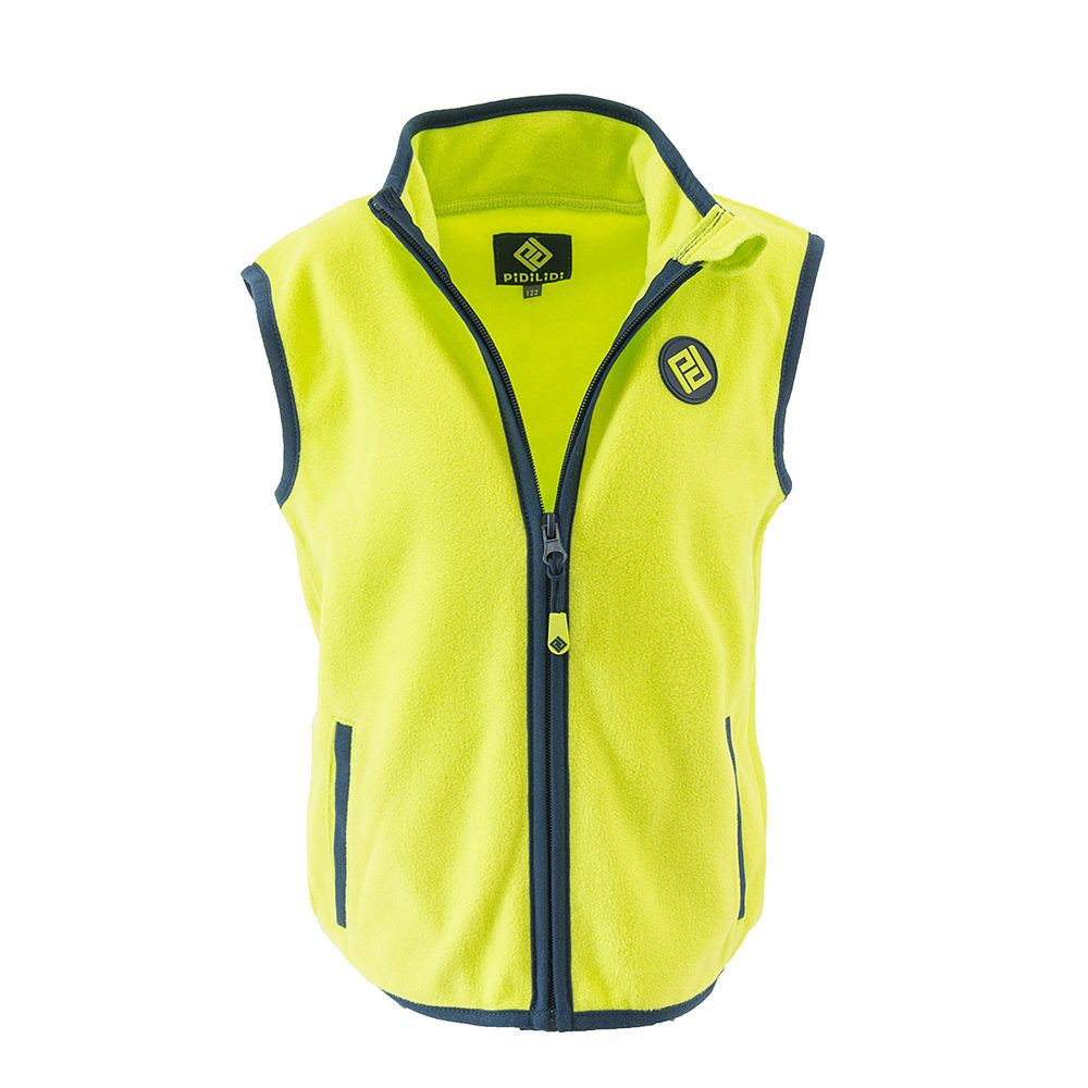 chlapecká vesta propínací fleezová, Pidilidi, PD1120-19, zelená - 134